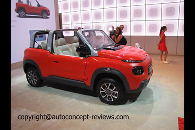 Citroen E-Mehari Electric Leasure Automobile